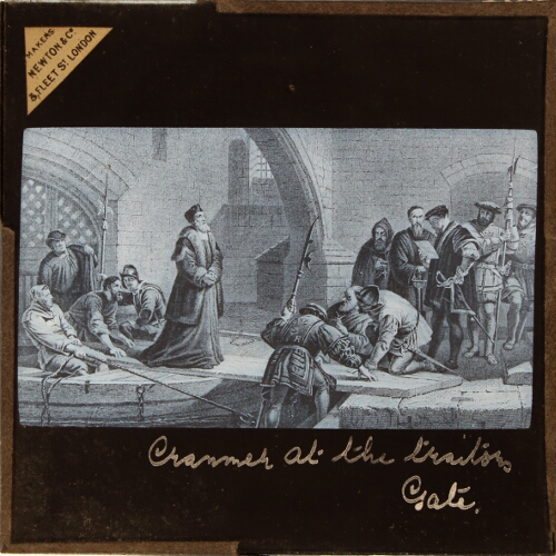 Archbishop Cranmer at the Traitors' Gate