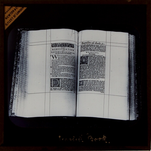 Facsimile Pages, 'Sealed Book'