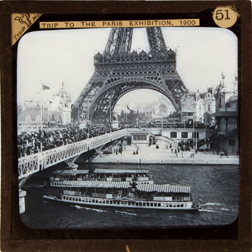 View of Jena Bridge and base of Eiffel Tower