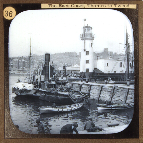 Scarboro, Harbour and Lighthouse