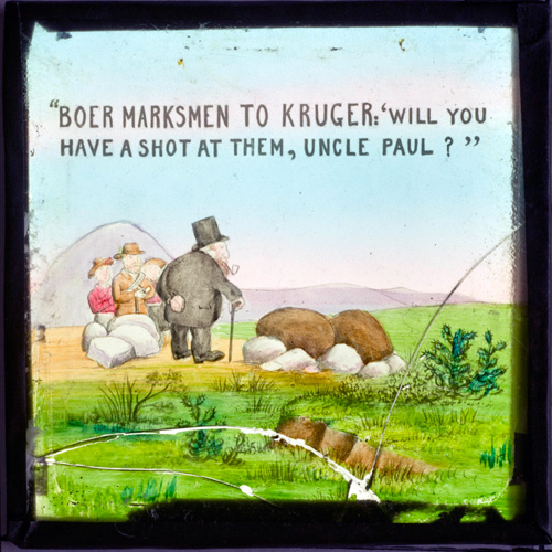 'Boer marksmen to Kruger: 'Will you have a shot at them, Uncle Paul?''