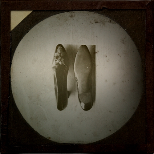 Photograph of pair of woman's shoes