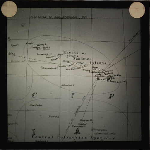 Map of Hawaiian or Sandwich Islands