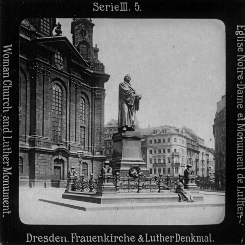 Frauenkirche und Lutherdenkmal– alternative version