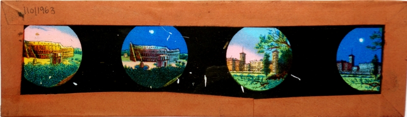 Colosseum, Rome, day and night / Osborne House, day and night