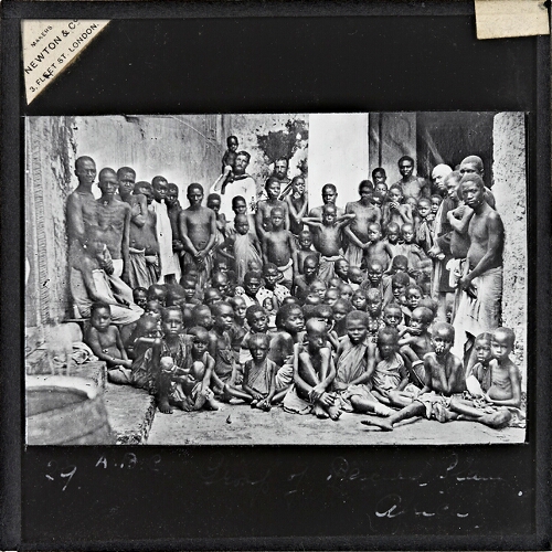 Group of Rescued Slaves