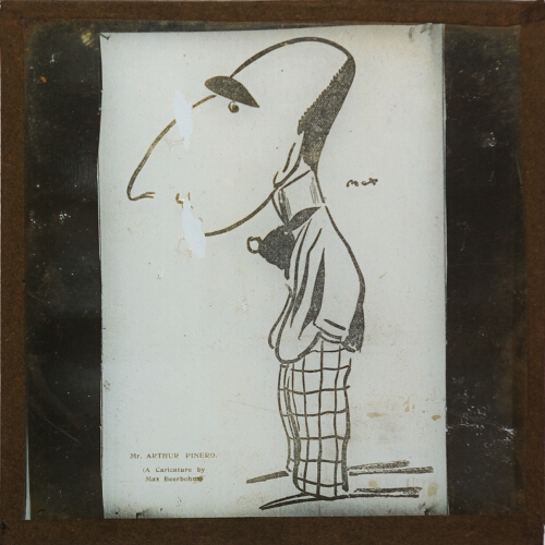 Mr Arthur Pinero (A Caricature by Max Beerbohm)