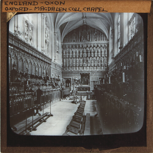 Magdalen College, Chapel Interior