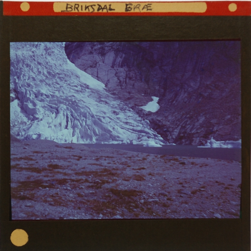 Briksdal Brae – secondary view of slide