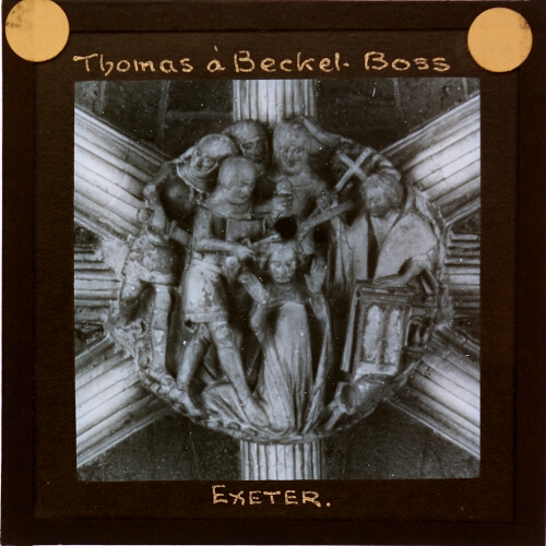 Thomas à Becket Boss, Exeter