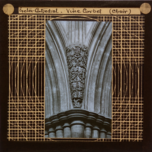 Vine Corbel (Choir), Exeter Cathedral