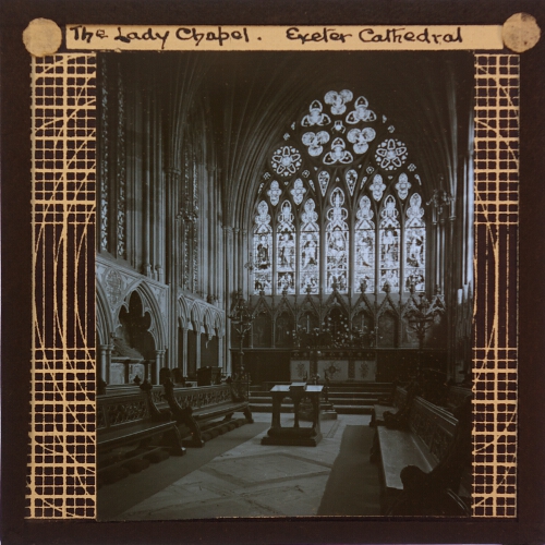 The Lady Chapel, Exeter Cathedral