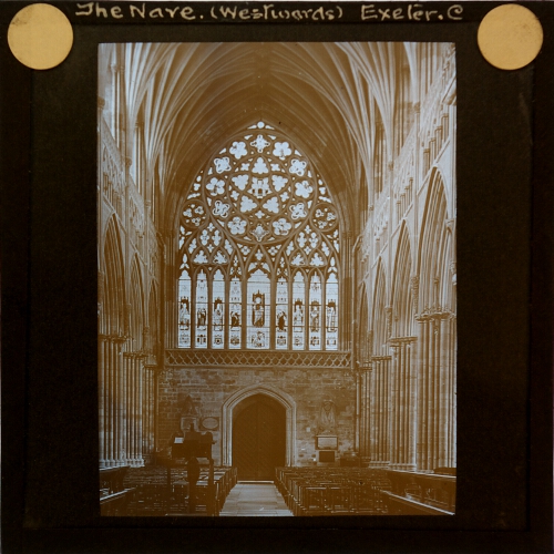 The Nave (Westwards), Exeter Cathedral