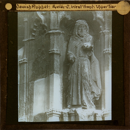 Jewish Prophet, Exeter Cathedral West Front, Upper Tier