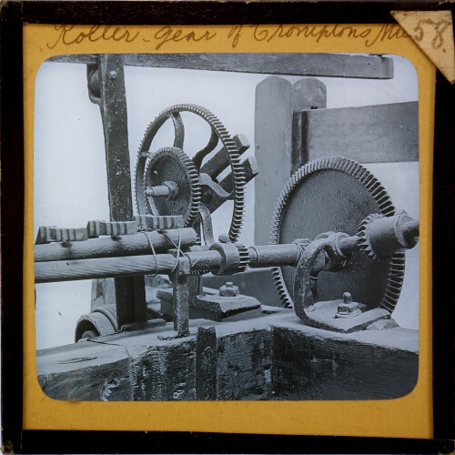 Roller-gear of Crompton's Mule