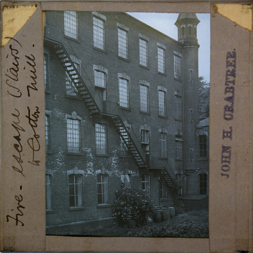 Fire-escape (Stairs) in Cotton Mill