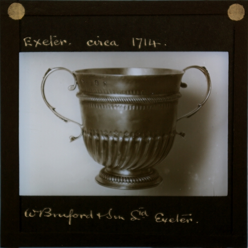 Cup made in Exeter, c.1714