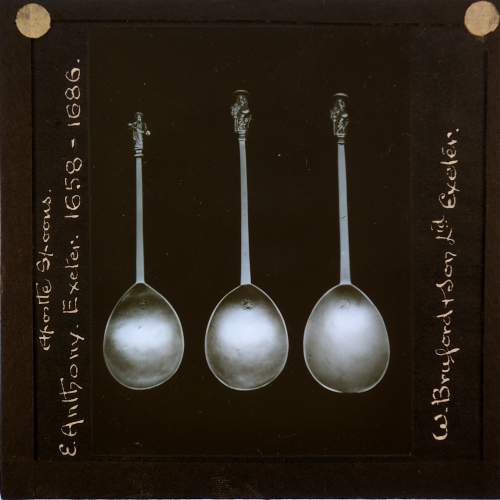 Apostle Spoons made by E. Anthony, Exeter 1658-1686