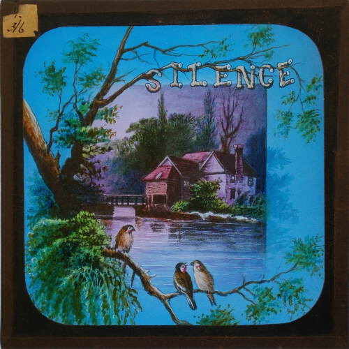 'Silence' with birds and watermill