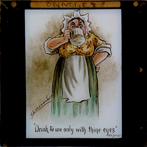 'Drink to me only with thine eyes'