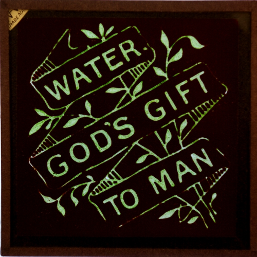 Water, God's gift to man