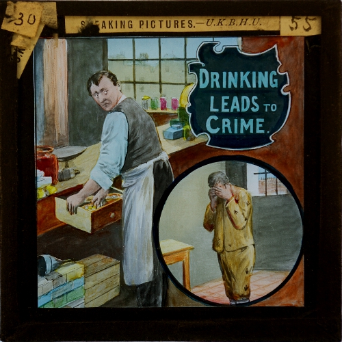 Drinking leads to crime