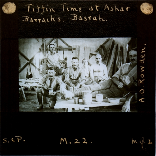 Tiffin Time at Ashar Barracks, Basrah