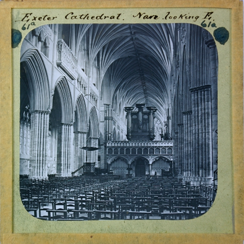 Exeter Cathedral, Nave looking E.