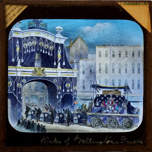 Death of the Duke of Wellington -- Funeral Procession, 1852