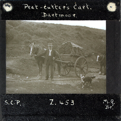 Peat-cutter's cart, Dartmoor