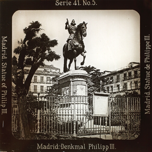 Madrid. Denkmal Philipp III.– primary version