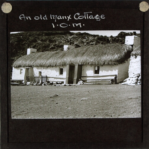 An Old Manx Cottage, Isle of Man