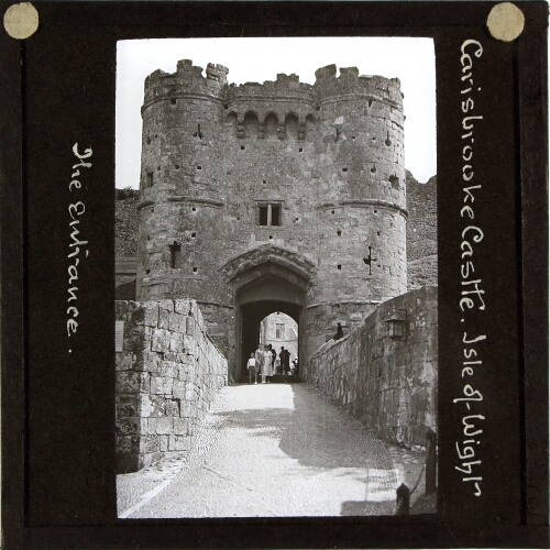 Carisbrooke Castle, Isle of Wight -- The Entrance