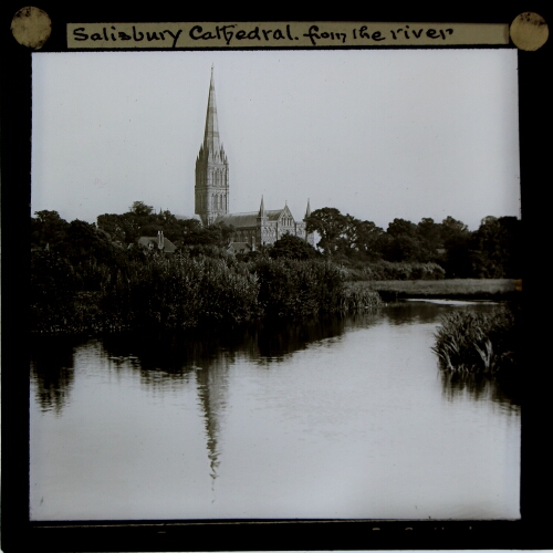 Salisbury Cathedral from the river