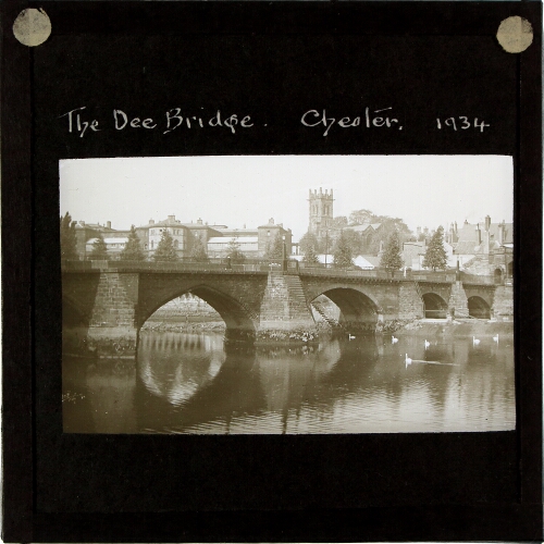 The Dee Bridge, Chester, 1934