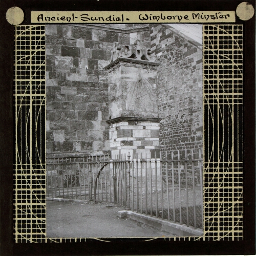 Ancient Sundial, Wimborne Minster