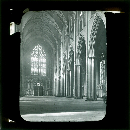York. Interior, Nave, looking W.