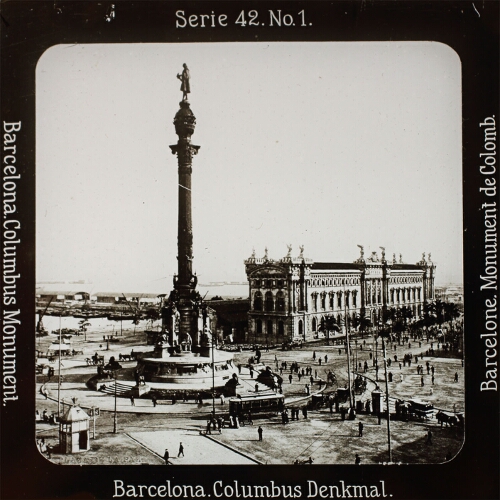 Barcelona. Columbus Denkmal.