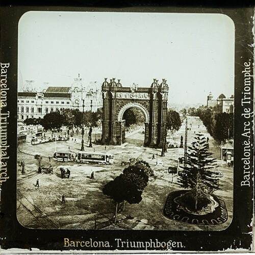 Barcelona. Triumphbogen.