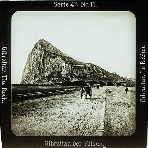 Gibraltar. Der Felsen.