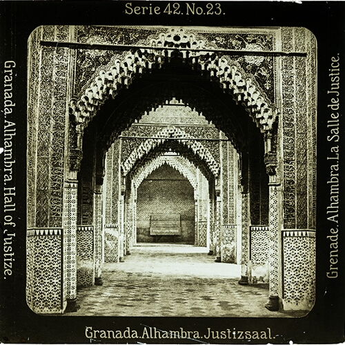 Granada. Alhambra. Justizsaal.– alternative version