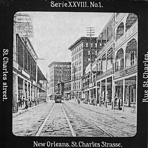 New Orleans. St. Charles Strasse– alternative version