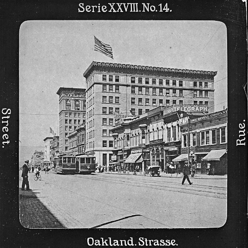 Oakland. Strasse.– alternative version