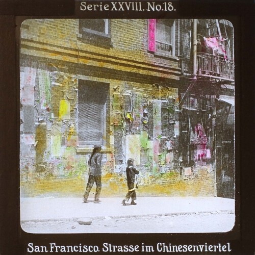 San Francisco. Strasse im Chinesenviertel.