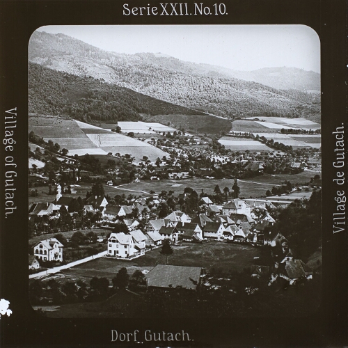 Dorf Gutach.
