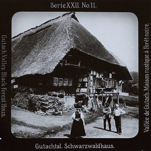 Gutachtal. Schwarzwaldhaus.