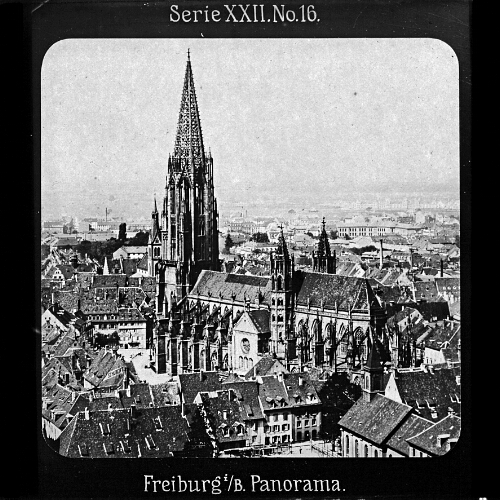 Freiburg i.B. Panorama.– alternative version