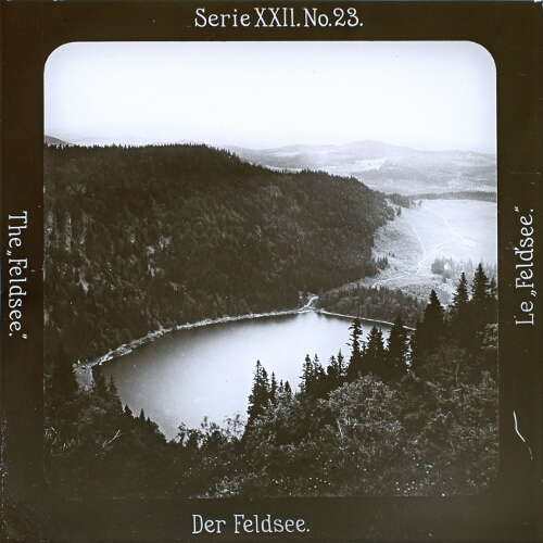 Der Feldsee.– alternative version