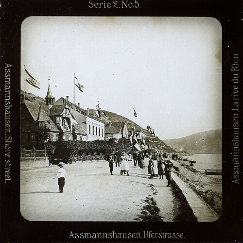 Assmannshausen. Uferstrasse,