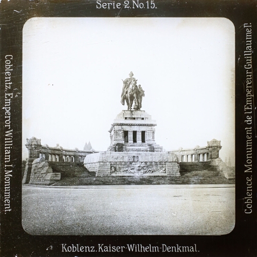 Koblenz. Kaiser-Wilhelm-Denkmal.